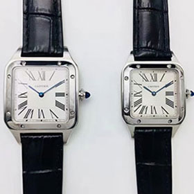 【優良配送】カルティエ コピー時計新品  サントス デュモン WSSA0022 レディス